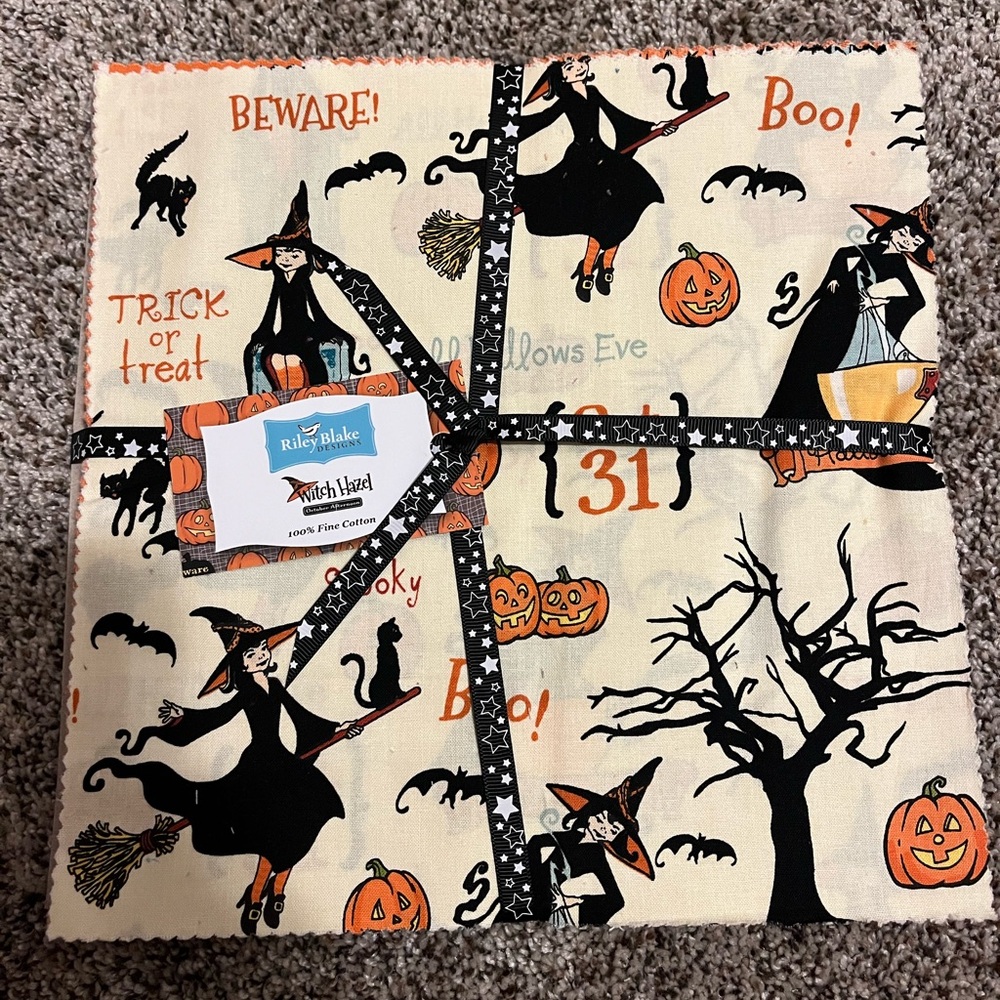 Riley Blake Designs Halloween Witch Hazel 42 Piece 10” Fabric Layer Cake